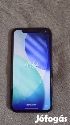Iphone 11, 64GB, fekete + tok