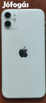 Iphone 11 (64GB) karcmentes állapot, 85% akku, dobozzal, hölgytől