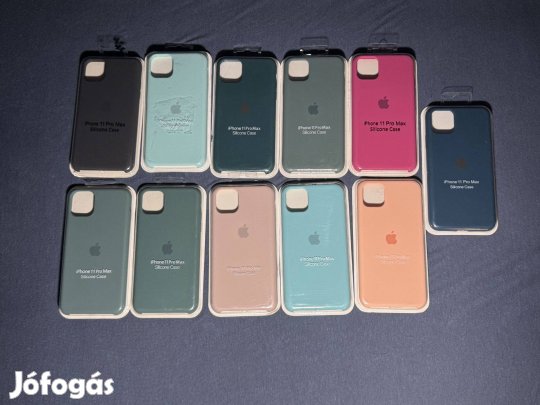 Iphone 11 pro max 11 darab szilikon tok egyben 5000 forint