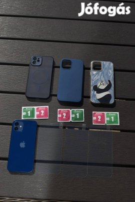 Iphone 12 128GB új, emelt kapacitású 130%-os akksival