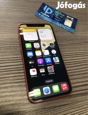 Iphone 12 Mini, 64GB, Piros, Független, Garancia