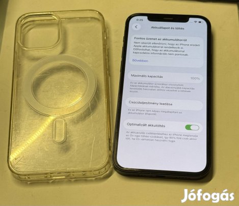 Iphone 12 független 64gb akku 100%