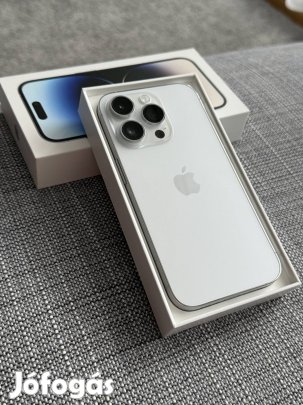 Iphone 14 Pro fehér 128 gbyte megkímélt eladó 