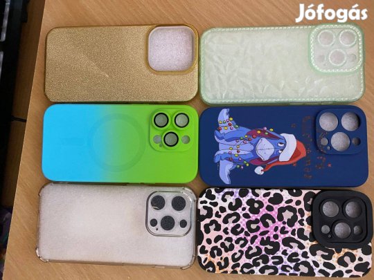 Iphone 14 Pro típushoz mobil tok (zöld elkelt)