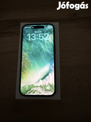 Iphone 14 pro 128 gb space black kitűnő állapotban eladó