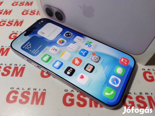 Iphone 15 128gb 90% újszerű független garanciás 