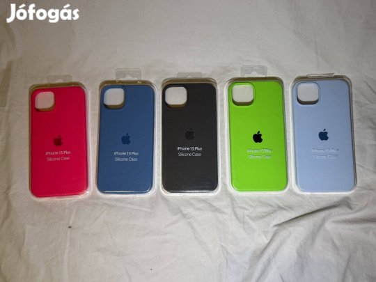 Iphone 15 PLUS 5 darab szilikon tok egyben 5000 forint