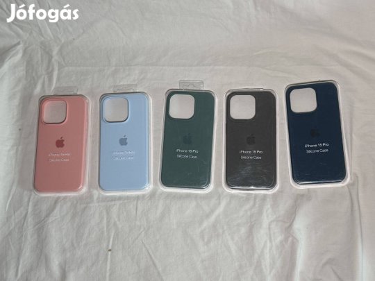 Iphone 15 Pro 5 darab szilikon tok egyben 5000 forint