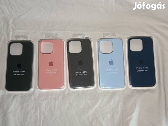 Iphone 15 Pro 5 darab szilikon tok egyben 5000 forint