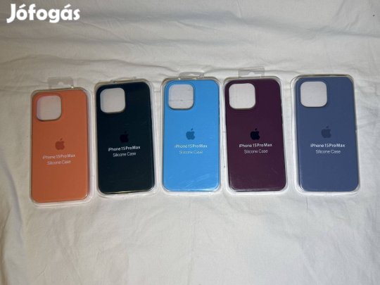 Iphone 15 pro max 5 darab szilikon tok egyben 5000 forint