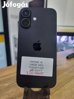 Iphone 16 Fekete