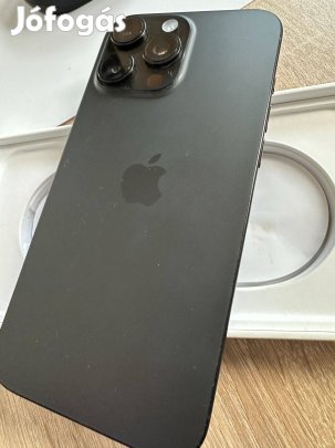 Iphone 16 Pro 256GB Black - szép állapot - Független - Csere is lehet