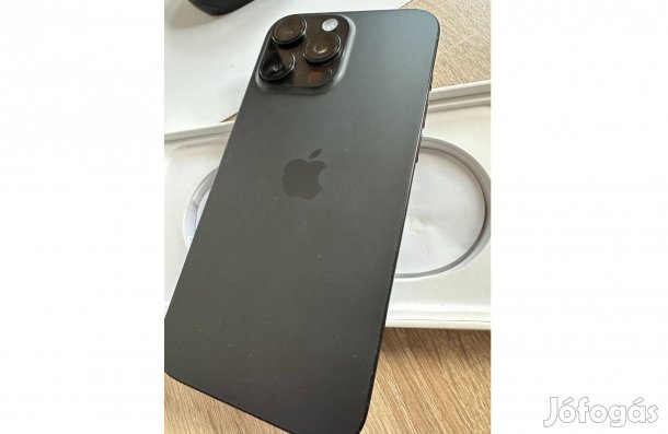 Iphone 16 Pro 256GB Black - szép állapot - Független - Csere is lehet