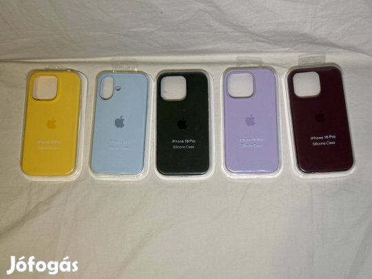 Iphone 16 Pro 5 darab szilikon tok egyben 5000 forint