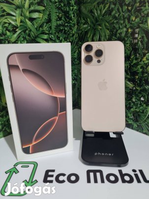 Iphone 16 Pro Max 256GB Kártyafüggetlen, 12 hó garancia
