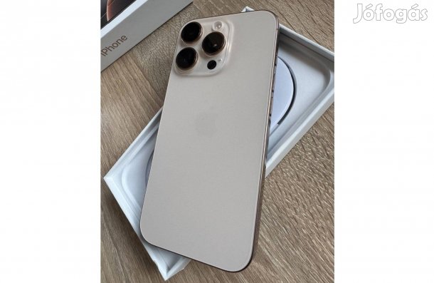 Iphone 16 Pro Max 256GB - mint a Vadonatúj - független -Csere is lehet