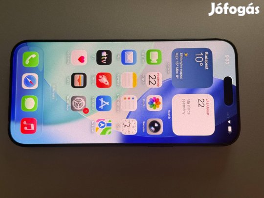Iphone 16 Pro Max 256gb fekete kártyafüggetlen