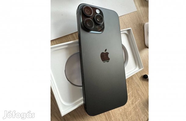 Iphone 16 Pro Max 512GB - Új áll. - 100%-os - Független - Csere is leh