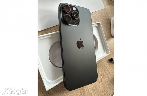 Iphone 16 Pro Max 512GB - Új áll. - 100%-os - Független - Csere is leh