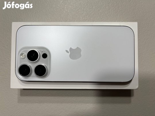 Iphone 16 pro 256 GB hibátlan, karcmentes