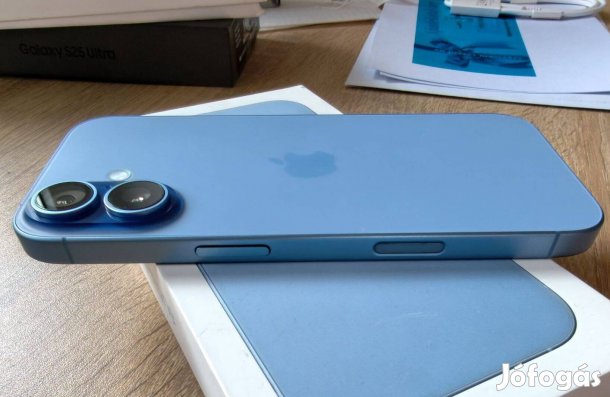 Iphone 17 256GB Blue - Vadiúj - független - 1 év gari - Csere is lehet