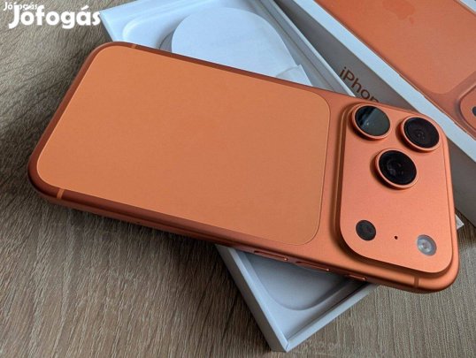 Iphone 17 Pro 256GB Cosmic Orange - szinte Új - Független - Csere is