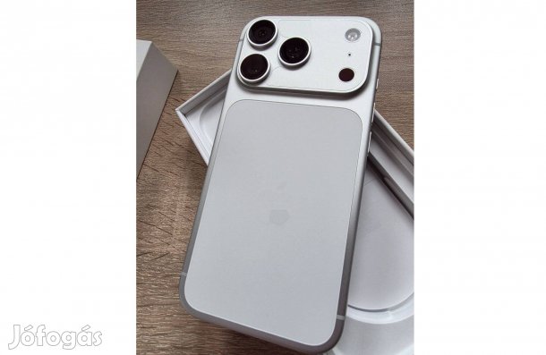 Iphone 17 Pro 256GB Silver - szinte Új - Független - Csere is lehet