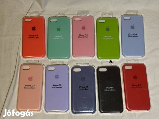 Iphone 7,8,SE2020 10 darab szilikon tok egyben 5000 forintért