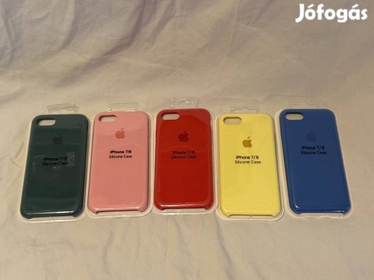 Iphone 7,8,SE2020,SE2022 5 darab szilikon tok egyben 3000 forint