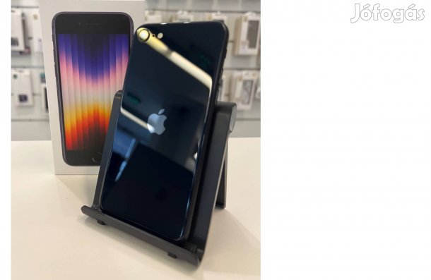 Iphone SE 2022 64GB Black Fekete Használt Független