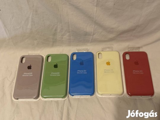 Iphone XR 5 darab szilikon tok egyben 3000 forint