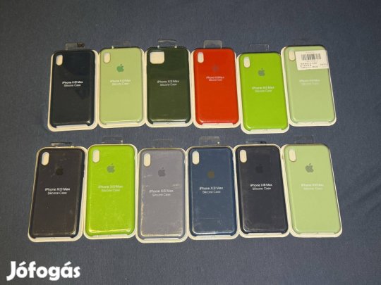 Iphone XS Max 12 darab szilikon tok egyben 5000 forint