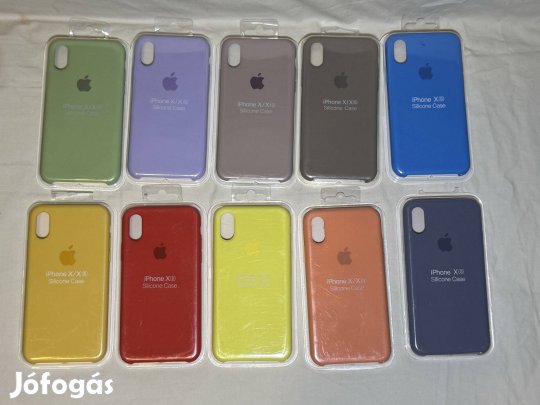 Iphone X/XS 10 darab szilikon tok egyben 5000 forintért