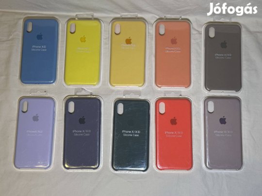 Iphone X/XS 10 darab szilikon tok egyben 5000 forintért