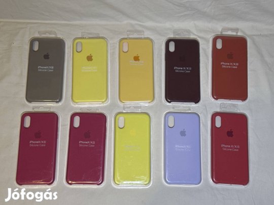 Iphone X/XS 10 darab szilikon tok egyben 5000 forintért