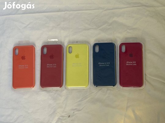 Iphone X/XS 5 darab szilikon tok egyben 3000 forint