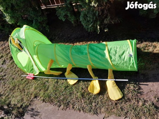 Iplay Hernyó játszósátor alagúttal -két részre is bontható- 240cm