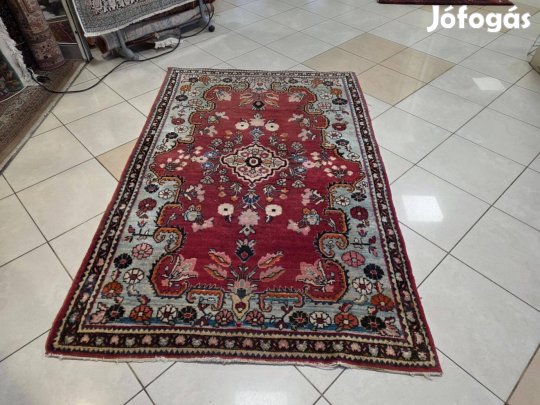 Iráni 133x203 kézi csomózású gyapjú perzsa szőnyeg FZ153