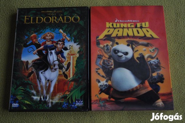 Irány Eldorádó és Kung Fu Panda 1. Dreamworks DVD
