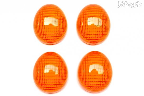 Irányjelző búra készlet (4 db) narancs Peugeot Ludix / TKR Furious / X