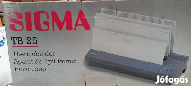 Irat összefűzésre, könyv kötéshez Sigma hőkötőgép
