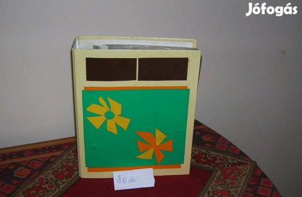 Irattartó 80 tasakkal