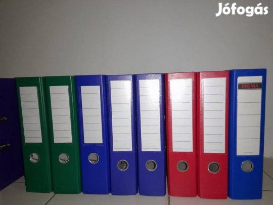 Irattartó mappa és gyűrűs iratrendező