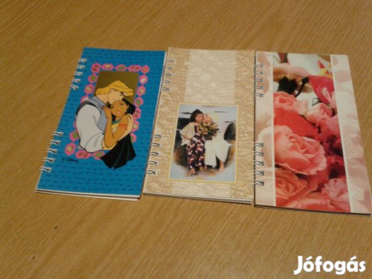 Irható, hordozható telefonkönyv, jegyzetfüzet