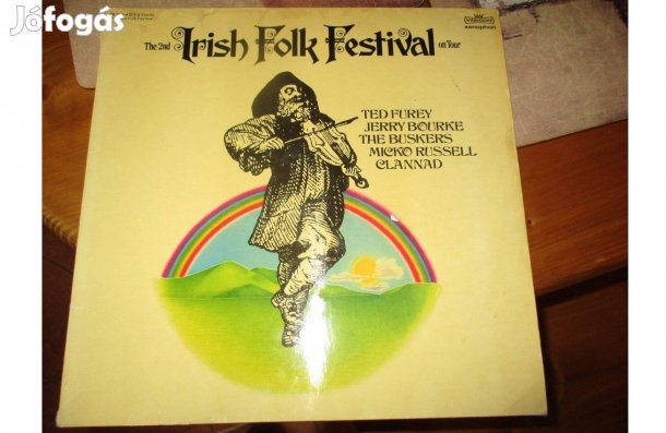 Irish Folk Festival dupla bakelit hanglemez eladó