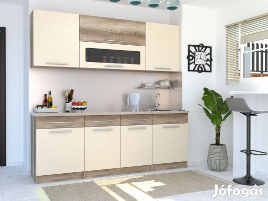 Írisz új 220cm konyhaszekrény