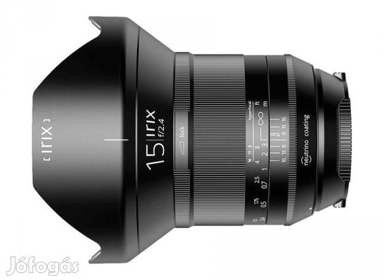 Irix 15 2.4 Blackstone objektív (Canon) 15mm | 6 hó magyar garancia!