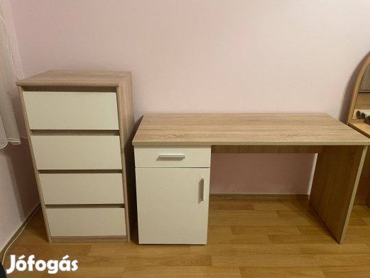 Íróasztal + Komód