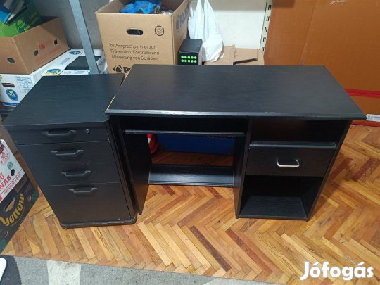 Íróasztal + fiókos szekrény (zozizo)
