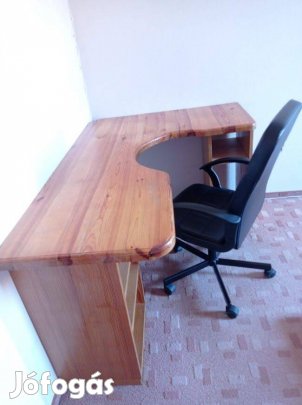 Íróasztal irodai székkel eladó